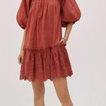 Anthropologie Lillian Puff-Sleeved Mini Dress Photo 0