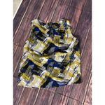 Nine West  Sateen BLOUSE‎ Blue Photo 9