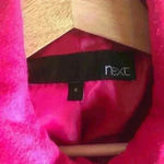 NEXT Pink Button Down Balloon Sleeve Jacket Size 4 Photo 7