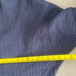 ZARA New  Blue Linen Limited Edition Dress Kaftan Kimono Tunic Size M Photo 9