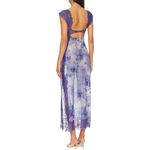 Intimately Free People Suddenly Fine Maxi Slip in Spring Rain Combo XS Boho Purple Photo 2