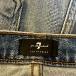 7 For All Mankind V Waist Asymmetrical Slim Jeans Size 30 Photo 5