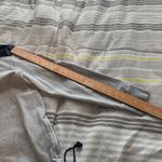 Vineyard Vines 1/4 Zip Pullover Women’s Size XL Grey Navy Blue Sweatshirt Top Photo 3