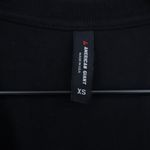 American Giant Black Ribbed Tank Top Made in USA Size XS Photo 2