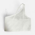 American Eagle  Outfitters Cream Textured Top Photo 0