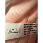 WYNNQUE Womens Lace Bustier Mesh Spaghetti Strap Boned Corset S NWT Pink Photo 5