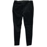 Amp Black Lace Up Fly High Rise Stretch Denim Zip Pocket Raw Hem Jeans Womens L Size undefined Photo 5