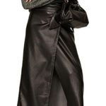 Derek Lam  Collective Colorblock Turtleneck Sweater – Blue/Black – IT 46 (US 8 M) Photo 0