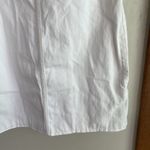 J.Crew  Denim Shift Dress in White Photo 6