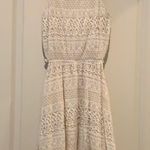 Papaya Light Cream laced dress. Photo 2