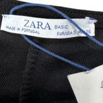 ZARA Geometric Basic Tunic Dress with Gold and Red Chain Print NEW Size SMALL Photo 4