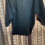 Berretti Gray Knit Turtleneck Batwing Sleeve Sweater Size Large Photo 9