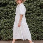 Anthropologie AMADI  Cordelia Tiered Midi Shirtdress Photo 0