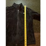 The North Face  Women's Fleece Jacket Sz Med Black Full Zip Soft Warm Zip Pocket Photo 6