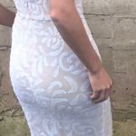 PromGirl White Sequin Formal Dress Photo 1