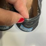 Toms  black with multicolor glitter flats slip on shoes women’s‎ size 7.5 casual Photo 5