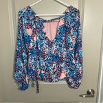 Parker  English Garden‎ Floral Off The Shoulder Top $278 Photo 4