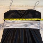 Vintage Y2K Jump Apparel Formal HoCo Prom Bubble Dress Juniors Size 3/4 USA Made Black Photo 10