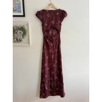 Free People  Butterfly Babe Maxi Dress in Brown Combo Size XS Photo 8
