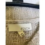 Pinch Chunky Cable Knit Women’s Pullover Sweater Gray/Beige/Neutral EUC Sz M/L Gray Size M Photo 3