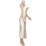 BHLDN Cali Satin Charmeuse Slip Dress, Champagne, 2 (US) Photo 7