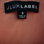 JLUXLABEL Nadala Fleece Crop Top - Coral - Size S Photo 2