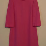 Kate Spade New York Pink A-Line Dress 3/4 Sleeve Midi Size 6 Photo 0