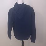 State of Mine  Wisconsin Navy Blue Hoodie Drawstrings Photo 3