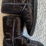 UGG Classic Short Black Sequin Boots Photo 4