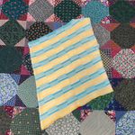 Amazon Knit One Shoulder Asymmetric Striped Top Photo 2