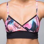Lululemon Secret Garden Ujjayi Rose Sports Bra Photo 0