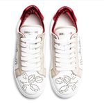 Zadig & Voltaire Zv1747 Studded Leather Sneakers Photo 1