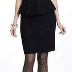 Ganni Anthropologie Black Sleeveless Peplum Dress Miss Marple Dress size S Photo 0