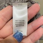 cupio  Sequin Sweater Tank Top Grey Size XL Photo 5