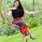 12th Tribe  black red yellow flower skirt maxi Photo 1