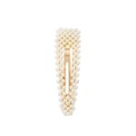 Womens Pearl Barettes Hair Clip Hair Gold Pin Photo 4