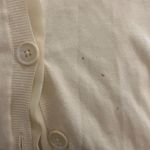 Norma Kamali Cream Button-Up Cardigan Photo 7