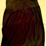 Kate Kasin Loose Black Skirt Brown Size M Photo 0