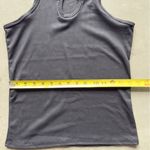 Amazon Black Fitted Tank Top with Cut Out Sleeveless Design Photo 6