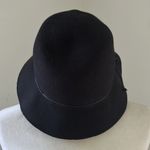 Nine & Co. Black Wool Felt Bucket Hat Photo 3