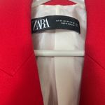 ZARA Tailored Double Breasted Blazer - Mid-Red Photo 4