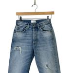 Boyish Billy Jeans in Taxi Driver Womens 27 Distressed Raw Hem High Rise Casual Blue Photo 4