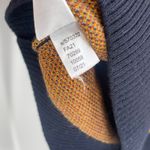 Ann Taylor LOFT Sweater Size Medium Apple Cider Donut Fall Orchard Novelty Print Photo 10