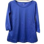 C9 by Champion Womens Blue Activewear Workout Athletic Top Blouse Size M Photo 0