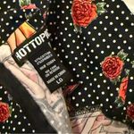 Hot Topic  Y2K Fit & Flare Dress - Iconic Skull Roses Rare Goth Pin Up Girl Sz L Photo 11