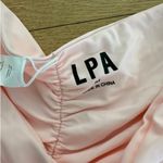 LPA  - Myra Ruched Bikini Bottoms in Pink Photo 1