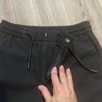 ASOS  jogger pants Black Zip Closure Drawstring Casual Lightweight Size S Photo 2