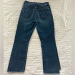 Mother The Insider Crop Step Fray Flared Jeans Size 27 Photo 2
