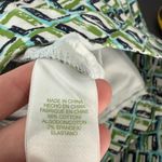 Lizgolf Audra Green Geometric Stretchy Pull On Golf Pants Women's Size 8 Photo 8