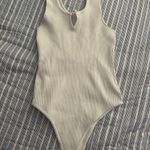 White Bodysuit Size L Photo 0